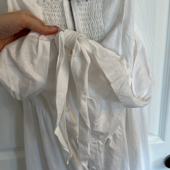 Reformation Barrington Linen Dress - Picture 5 of 7
